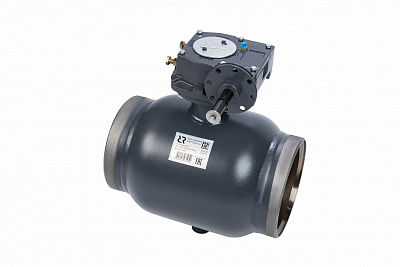 065N0181GR RJIP Premium Кран шаровой WW DN500 PN25 WG (приварной, с редуктором, С/П), Ридан