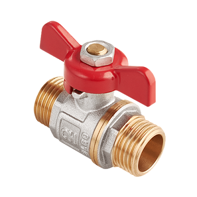 BV.315.04 Кран MVI AquaHit 1/2" наружная-наружная, бабочка